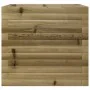 Imprägnierte Kiefernholz-Pflanzschale 50x50x45,5 cm von , Töpfe und Pflanzgefäße - Ref: Foro24-847247, Preis: 85,41 €, Rabatt: %
