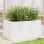 Massive Blumenkasten aus weißer Kiefer 90x60x45,5 cm von , Töpfe und Pflanzgefäße - Ref: Foro24-847279, Preis: 138,73 €, Raba...