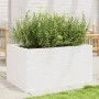 Solid white pine wood planter 90x60x45.5 cm by , Pots and planters - Ref: Foro24-847279, Price: 123,59 €, Discount: %