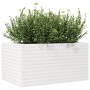 Massive Blumenkasten aus weißer Kiefer 90x60x45,5 cm von , Töpfe und Pflanzgefäße - Ref: Foro24-847279, Preis: 138,73 €, Raba...