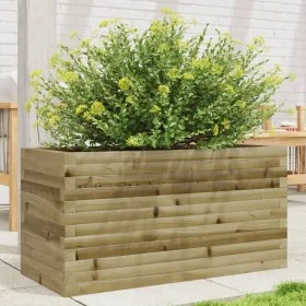 Pine wood planter impregnated 90x40x45.5 cm by , Pots and planters - Ref: Foro24-847272, Price: 107,63 €, Discount: %