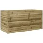 Pine wood planter impregnated 90x40x45.5 cm by , Pots and planters - Ref: Foro24-847272, Price: 107,63 €, Discount: %