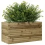Pine wood planter impregnated 90x40x45.5 cm by , Pots and planters - Ref: Foro24-847272, Price: 107,63 €, Discount: %