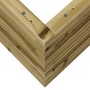 Pine wood planter impregnated 90x40x45.5 cm by , Pots and planters - Ref: Foro24-847272, Price: 108,77 €, Discount: %