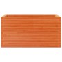 Solid pine wood planter in brown wax 90x40x45.5 cm by , Pots and planters - Ref: Foro24-847270, Price: 120,15 €, Discount: %