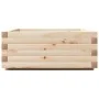 Solid pine wood planter 60x60x26.5 cm by , Pots and planters - Ref: Foro24-847298, Price: 62,54 €, Discount: %