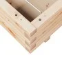 Solid pine wood planter 60x60x26.5 cm by , Pots and planters - Ref: Foro24-847298, Price: 62,54 €, Discount: %