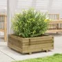 Jardinera de madera de pino impregnada 60x60x26,5 cm de , Maceteros y jardineras - Ref: Foro24-847302, Precio: 67,28 €, Descu...