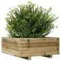 Jardinera de madera de pino impregnada 60x60x26,5 cm de , Maceteros y jardineras - Ref: Foro24-847302, Precio: 67,28 €, Descu...