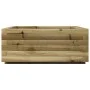 Jardinera de madera de pino impregnada 60x60x26,5 cm de , Maceteros y jardineras - Ref: Foro24-847302, Precio: 67,28 €, Descu...