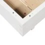 Jardinera de madera maciza de pino blanco 90x90x26,5 cm de , Maceteros y jardineras - Ref: Foro24-847314, Precio: 102,67 €, D...