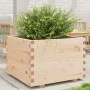 Solid pine wood planter 70x70x49.5 cm by , Pots and planters - Ref: Foro24-847363, Price: 149,12 €, Discount: %
