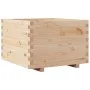 Solid pine wood planter 70x70x49.5 cm by , Pots and planters - Ref: Foro24-847363, Price: 149,12 €, Discount: %