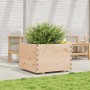 Massive Holzblumenkasten aus Kiefer 70x70x49,5 cm von , Töpfe und Pflanzgefäße - Ref: Foro24-847363, Preis: 151,29 €, Rabatt: %