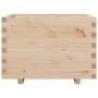 Solid pine wood planter 70x70x49.5 cm by , Pots and planters - Ref: Foro24-847363, Price: 149,12 €, Discount: %