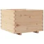Solid pine wood planter 70x70x49.5 cm by , Pots and planters - Ref: Foro24-847363, Price: 149,12 €, Discount: %