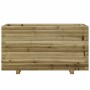 Imprägnierte Kiefernholz-Pflanzschale 90x40x49,5 cm von , Töpfe und Pflanzgefäße - Ref: Foro24-847377, Preis: 122,52 €, Rabat...