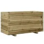 Pine wood planter impregnated 90x40x49.5 cm by , Pots and planters - Ref: Foro24-847377, Price: 121,19 €, Discount: %
