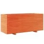 Jardinera madera maciza de pino marrón cera 110x40x49,5 cm de , Maceteros y jardineras - Ref: Foro24-847380, Precio: 137,13 €...
