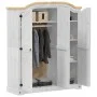 Armario Corona madera maciza de pino 151,5x52x186 cm de , Armarios roperos - Ref: Foro24-4012159, Precio: 465,34 €, Descuento: %