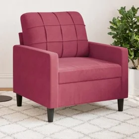Samt-Rotwein-Sessel, 60 cm von , Sofas - Ref: Foro24-4007608, Preis: 156,72 €, Rabatt: %