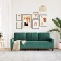 Dreisitzer-Sofa aus dunkelgrünem Samt, 180 cm von , Sofas - Ref: Foro24-4007636, Preis: 307,29 €, Rabatt: %
