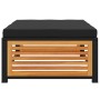 Gartenhocker mit Akazienholz-Kissen 68x68x30 cm. von , Modulare Sofas für den Außenbereich - Ref: Foro24-367640, Preis: 112,0...