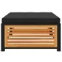 Gartenhocker mit Akazienholz-Kissen 68x68x30 cm. von , Modulare Sofas für den Außenbereich - Ref: Foro24-367640, Preis: 110,1...