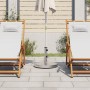 Round umbrella base for poles with Ø32/38/48 mm, 25 kg. by , Umbrella bases - Ref: Foro24-368676, Price: 127,10 €, Discount: %