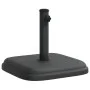 Square umbrella base for poles with Ø32/35/38 mm, 11 kg. by , Umbrella bases - Ref: Foro24-368674, Price: 53,07 €, Discount: %