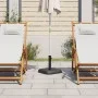 Square umbrella base for poles with Ø32/35/38 mm, 11 kg. by , Umbrella bases - Ref: Foro24-368674, Price: 53,07 €, Discount: %