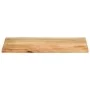 Tablero de mesa borde natural madera maciza mango 120x60x2,5 cm de , Tableros para mesas - Ref: Foro24-370720, Precio: 119,23...