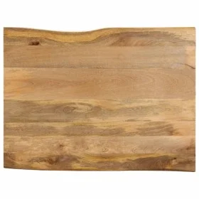 Solid mango wood natural edge table top 100x80x3.8 cm by , Table tops - Ref: Foro24-370748, Price: 169,74 €, Discount: %