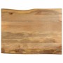 Massivholz-Tischplatte mit natürlicher Kante aus Mangoholz 100x80x3,8 cm. von , Tischplatten - Ref: Foro24-370748, Preis: 173...
