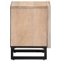 Massivholz-Nachttisch aus gebleichtem Mangoholz, 40x34x46 cm. von , Nachttische - Ref: Foro24-377422, Preis: 46,61 €, Rabatt: %