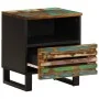 Solid recycled wood bedside table 40x34x46 cm by , Nightstands - Ref: Foro24-377474, Price: 44,01 €, Discount: %