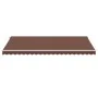 Manual retractable brown awning 500x300 cm by , Awnings - Ref: Foro24-3215628, Price: 431,20 €, Discount: %