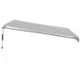Automatische ausfahrbare Markise in Anthrazitgrau und Weiß, 400x300 cm. von , Markisen - Ref: Foro24-3216037, Preis: 690,66 €...