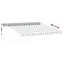 Retractable automatic awning in anthracite gray and white, 400x300 cm. by , Awnings - Ref: Foro24-3216037, Price: 690,66 €, D...