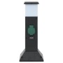 Outdoor column with 2 sockets and lamp 16x16x39.5 cm by , wall sockets - Ref: Foro24-4010099, Price: 47,40 €, Discount: %
