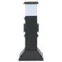 Outdoor column with 2 sockets and lamp 16x16x39.5 cm by , wall sockets - Ref: Foro24-4010099, Price: 39,35 €, Discount: %