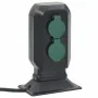 Enchufe de exterior con estaca 4 vías negro verde 15,5x11x24 cm de , Enchufes de pared - Ref: Foro24-4010101, Precio: 25,86 €...