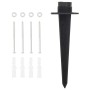 Outdoor plug with 4-way stake, black and green, 15.5x11x24 cm. by , wall sockets - Ref: Foro24-4010101, Price: 26,23 €, Disco...