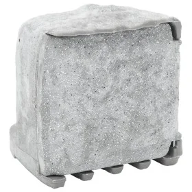 Outdoor plug with 4-way stake, gray stone appearance. by , wall sockets - Ref: Foro24-4010103, Price: 45,68 €, Discount: %