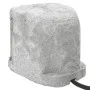 Outdoor plug with 4-way stake, gray stone appearance. by , wall sockets - Ref: Foro24-4010103, Price: 45,68 €, Discount: %