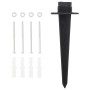 Outdoor plug with 4-way stake, gray stone appearance. by , wall sockets - Ref: Foro24-4010103, Price: 50,70 €, Discount: %