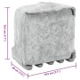 Outdoor plug with 4-way stake, gray stone appearance. by , wall sockets - Ref: Foro24-4010103, Price: 50,70 €, Discount: %