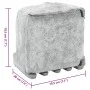 Outdoor plug with 4-way stake, gray stone appearance. by , wall sockets - Ref: Foro24-4010103, Price: 45,68 €, Discount: %