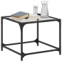 2 units of transparent glass and steel coffee tables 50x50x40 cm by , Coffee table - Ref: Foro24-845967, Price: 48,51 €, Disc...