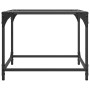 Zwei Couchtische aus transparentem Glas und Stahl, jeweils 50x50x40 cm. von , Couchtisch - Ref: Foro24-845967, Preis: 48,51 €...